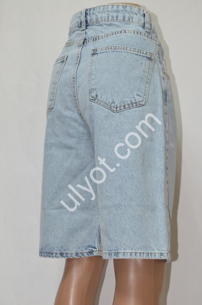 ШОРТЫ TOP SHOP (25-32) СВ.ГОЛУБОЙ 5122