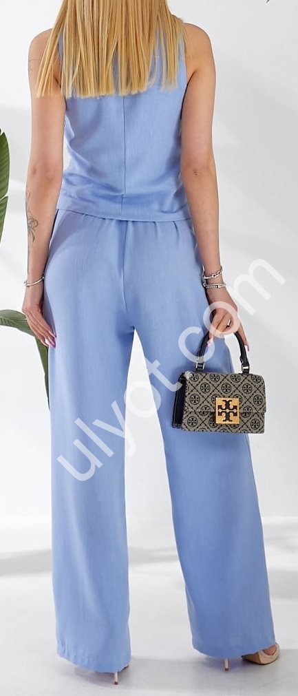 Фото 1 КОСТЮМ (42-48) ГОЛУБОЙ 760