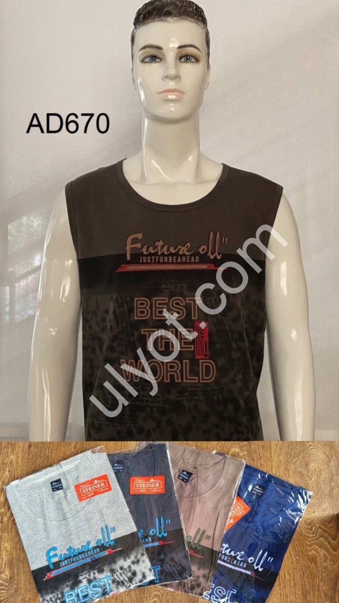 МАЙКА (2XL-5XL) МИКС AD670