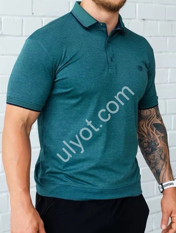ФУТБОЛКА (2M-5XL) Зелений 8003