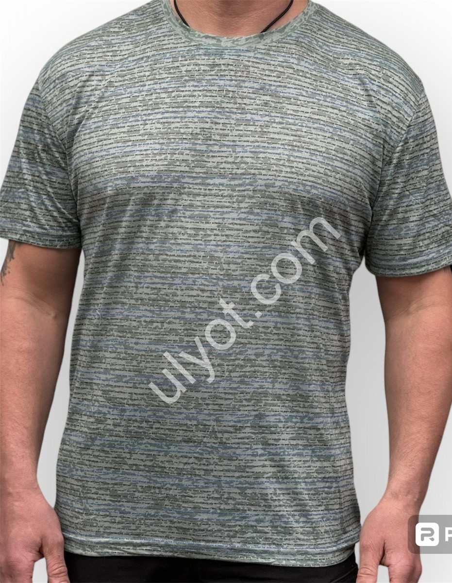 ФУТБОЛКА (3XL-6XL) СЕРЫЙ 6818