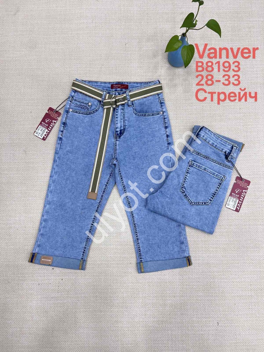 БРИДЖИ VANVER (28-33) СВ.СИНИЙ 8193