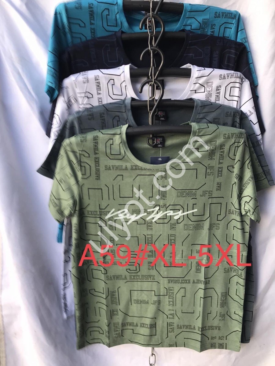 ФУТБОЛКА (XL-5XL) МИКС A-59