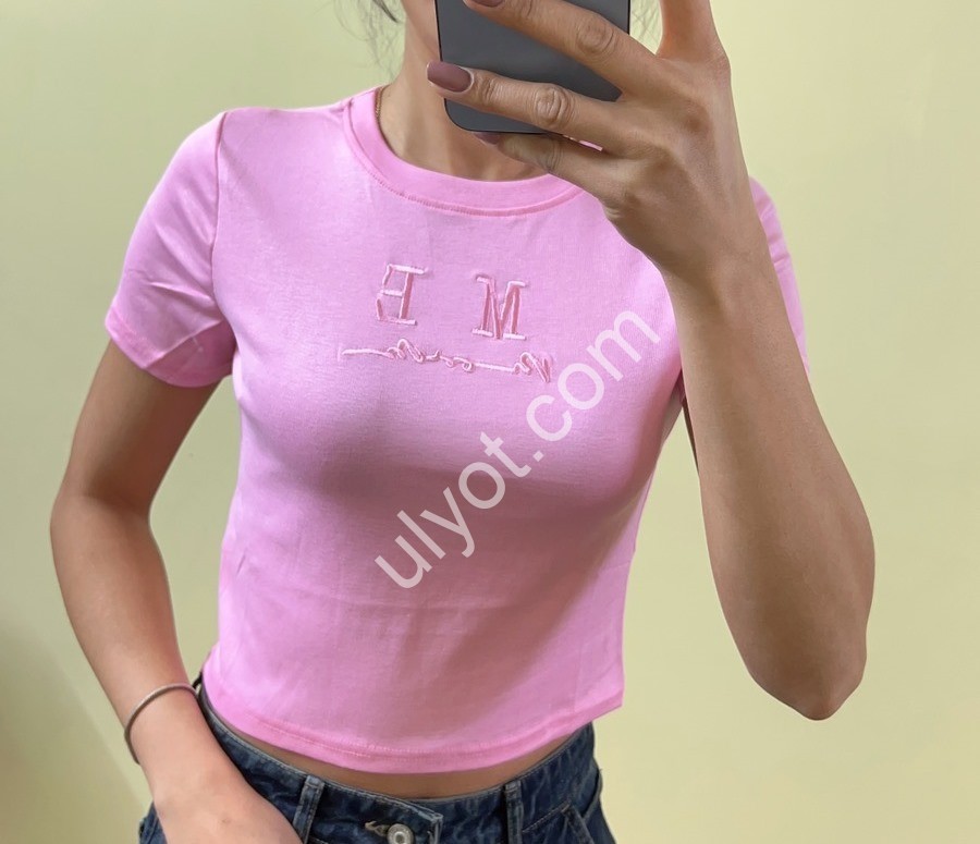 ФУТБОЛКА (S-XL) РОЖОВИЙ DT115