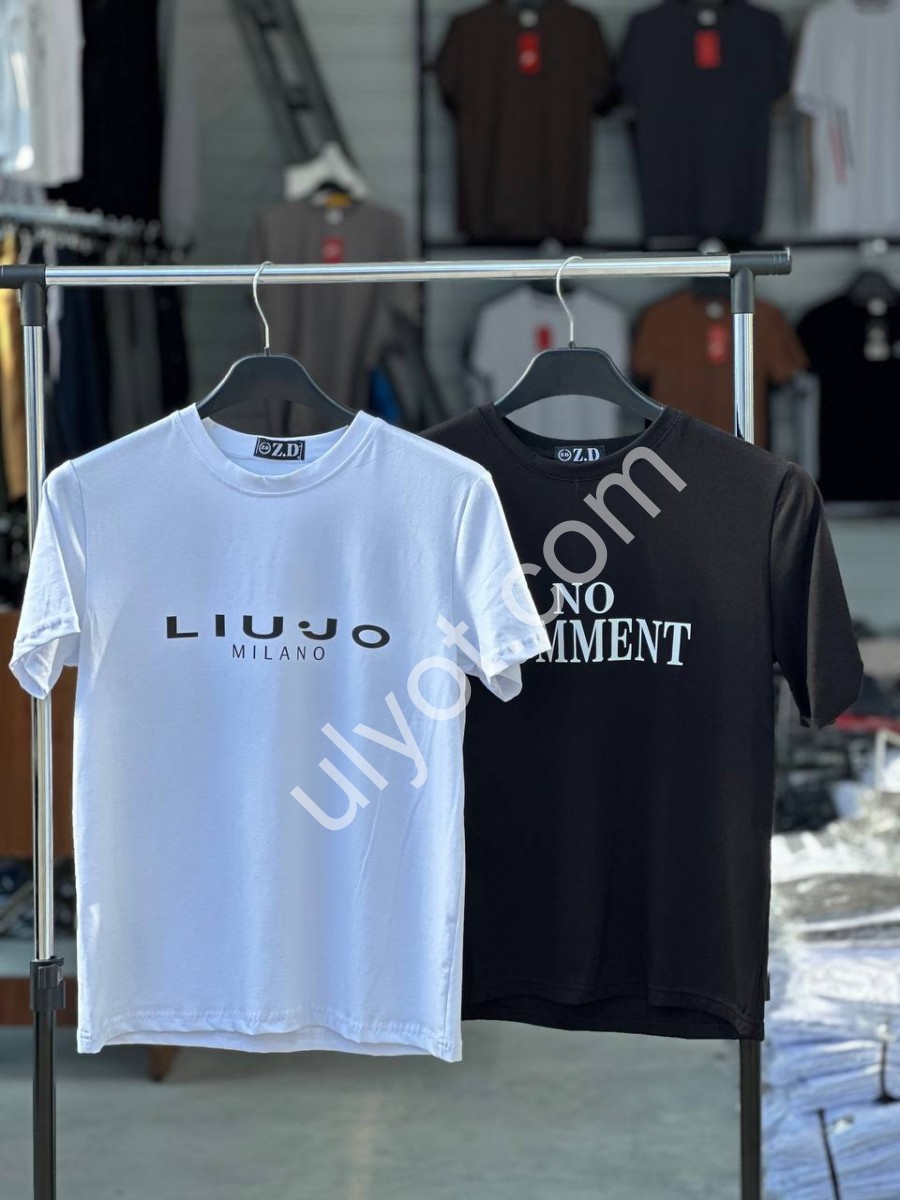 ФУТБОЛКА LIUJO (46-54) БЕЛЫЙ 