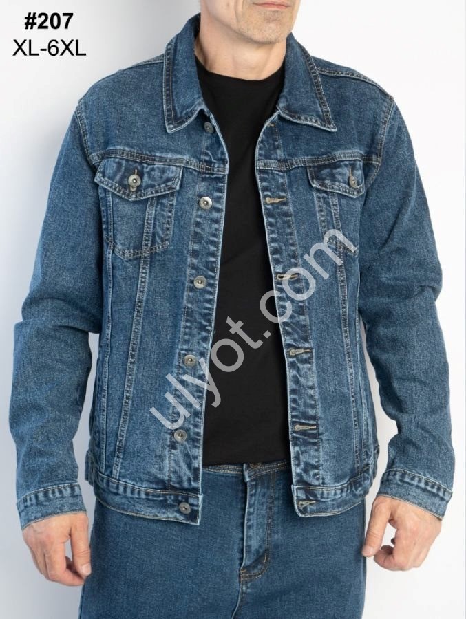 КУРТКА GAXGAX (XL-6XL) СИНІЙ 207
