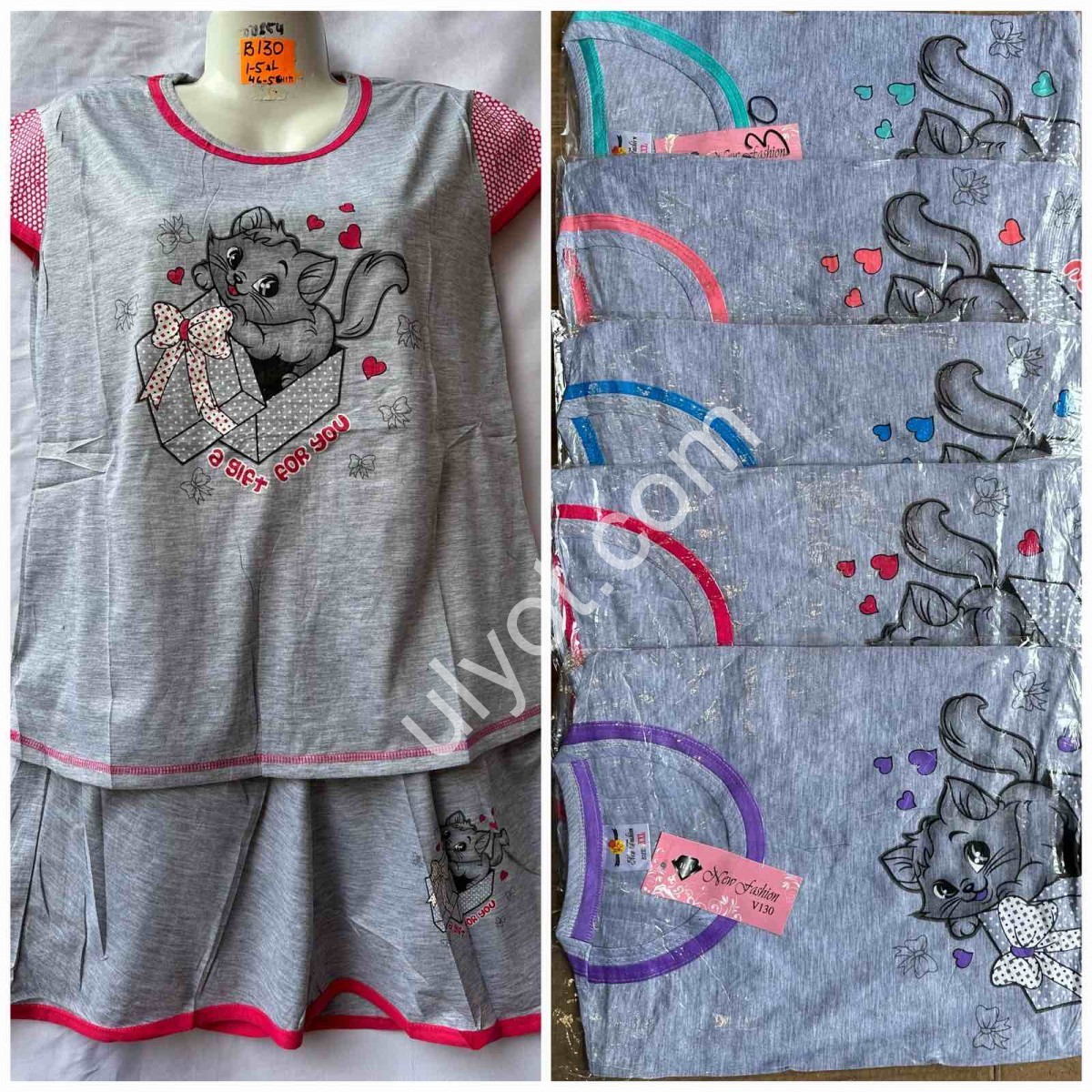 ПИЖАМА (XL-5XL) МИКС-9 