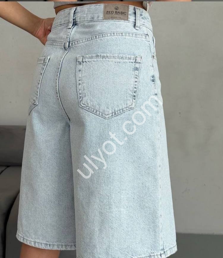 ШОРТИ ZEO BASIC (34-42) БЛАКИТНИЙ 4799