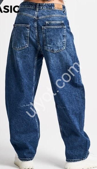 ДЖИНСИ IT'S BASIC (34-42) СИНІЙ 3206
