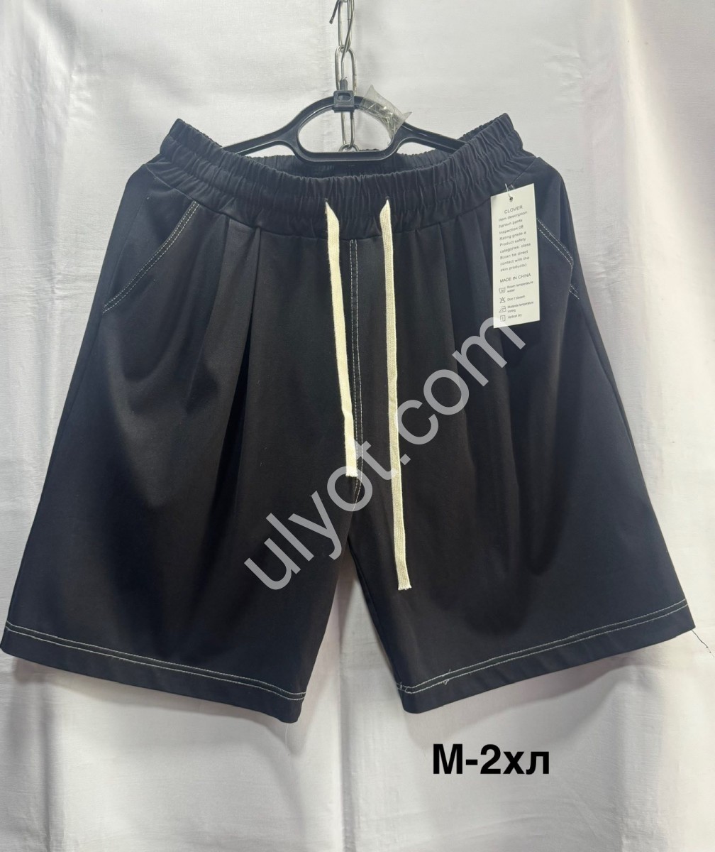 ШОРТЫ (M-2XL) ЧЕРНЫЙ 526