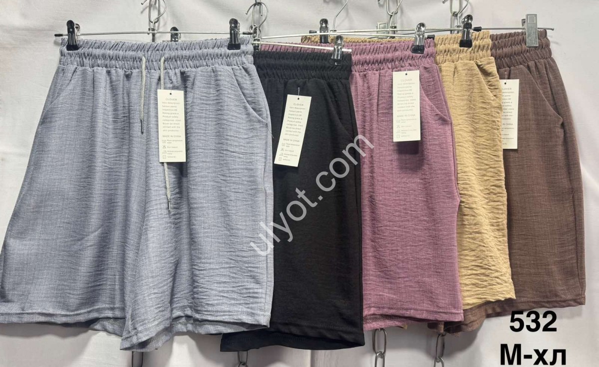 ШОРТЫ (M-XL) МИКС-8 532