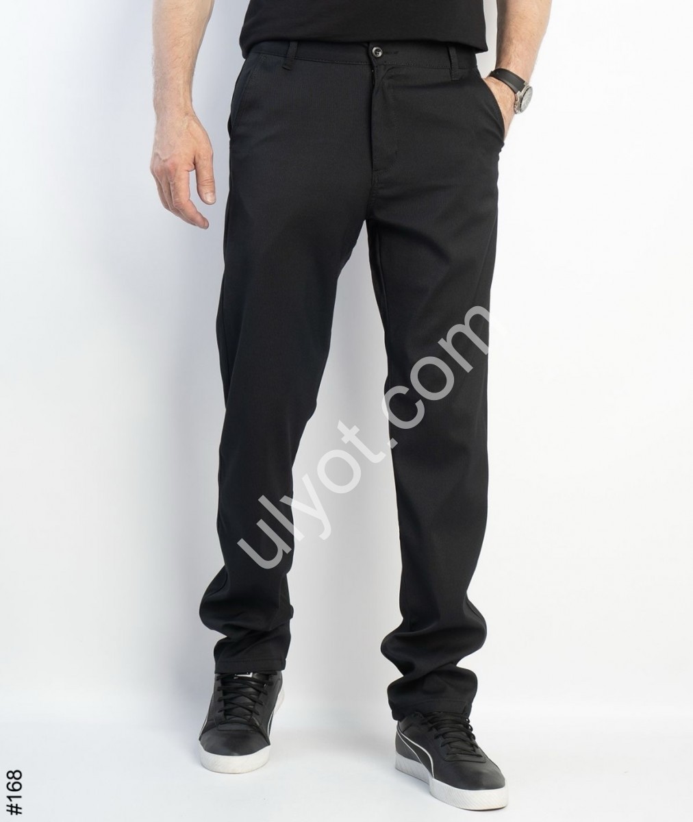 ДЖИНСЫ BASANJIU (29-38) ЧЕРНЫЙ A168