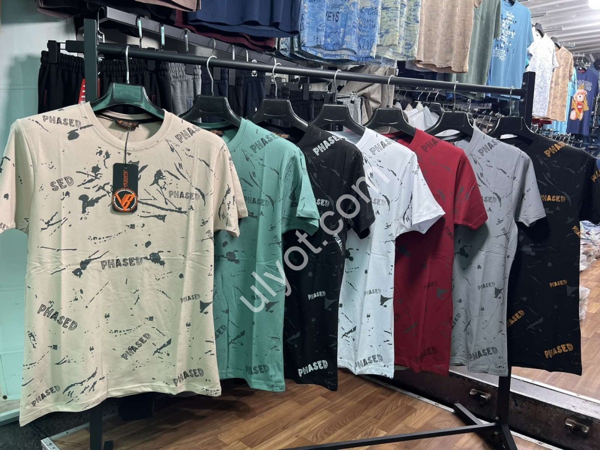 ФУТБОЛКА (S-2XL) БЕЖЕВЫЙ 1010