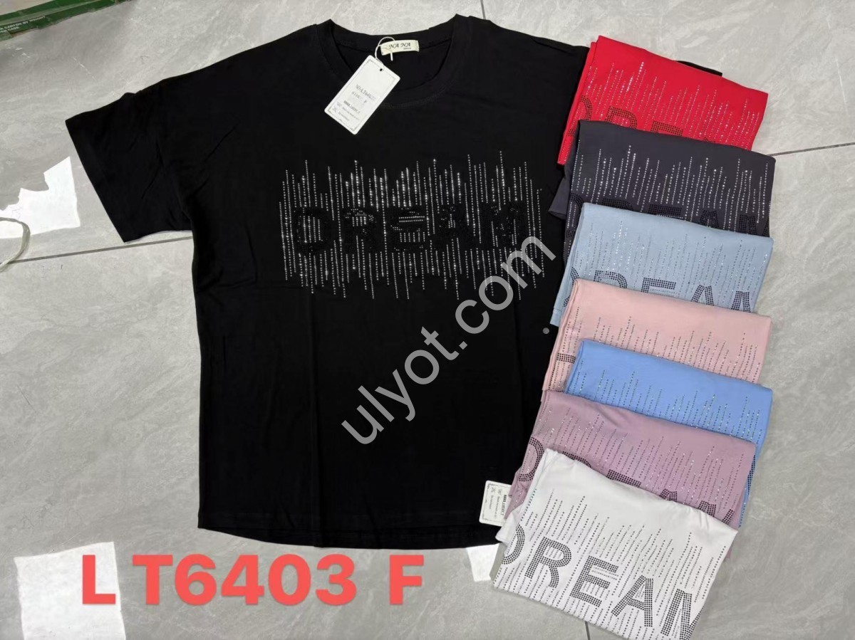 ФУТБОЛКА DREAM (ONE SIZE 54-56) МИКС 6403