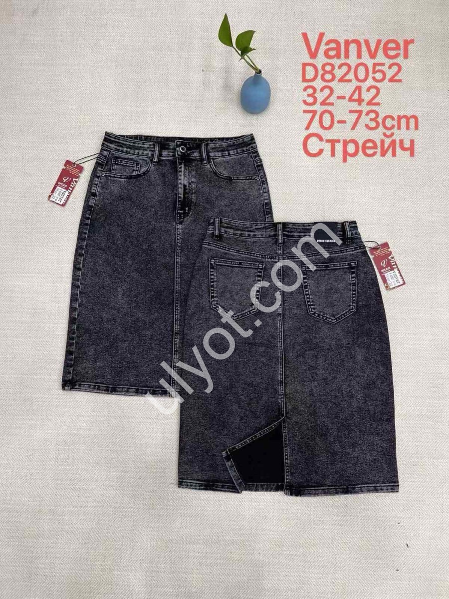 ЮБКА VANVER (32-42) ГРАФИТ 82052
