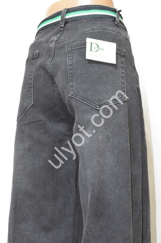 ДЖИНСЫ DENIM (25-30) ЧЕРНЫЙ 5475