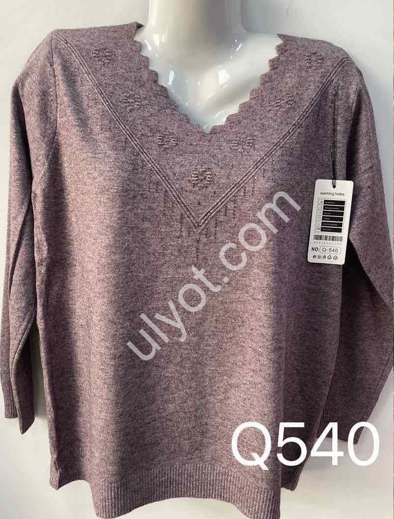 СВИТЕР (ONE SIZE 52-58) МИКС Q540