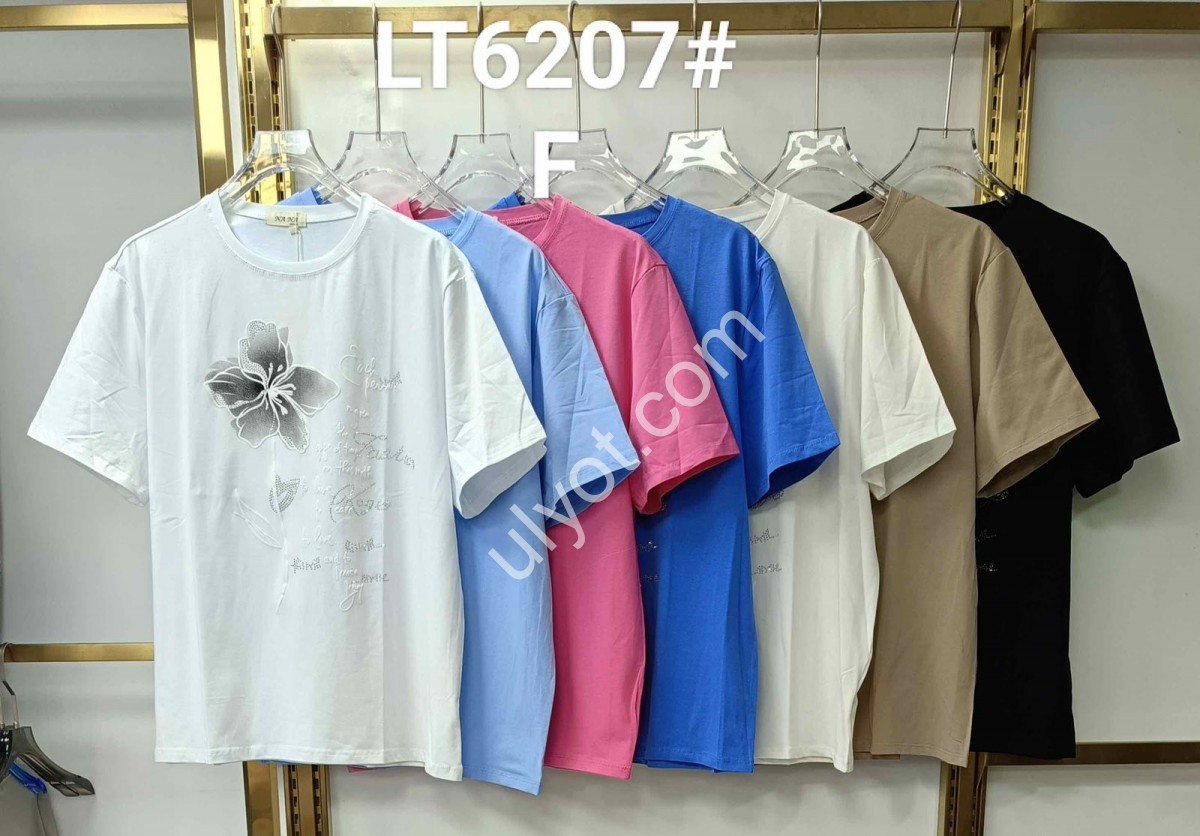 ФУТБОЛКА (ONE SIZE 56-58) МИКС 6207