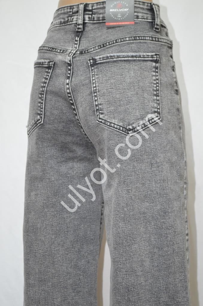ДЖИНСЫ RELUCKY (25-30) СЕРЫЙ W350-3