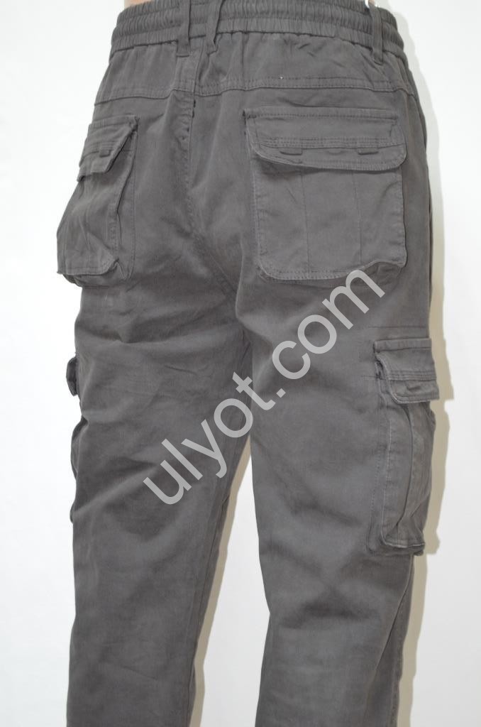 ДЖЕГИНСЫ AKPZEN (30-40) ГРАФИТ 8097-11
