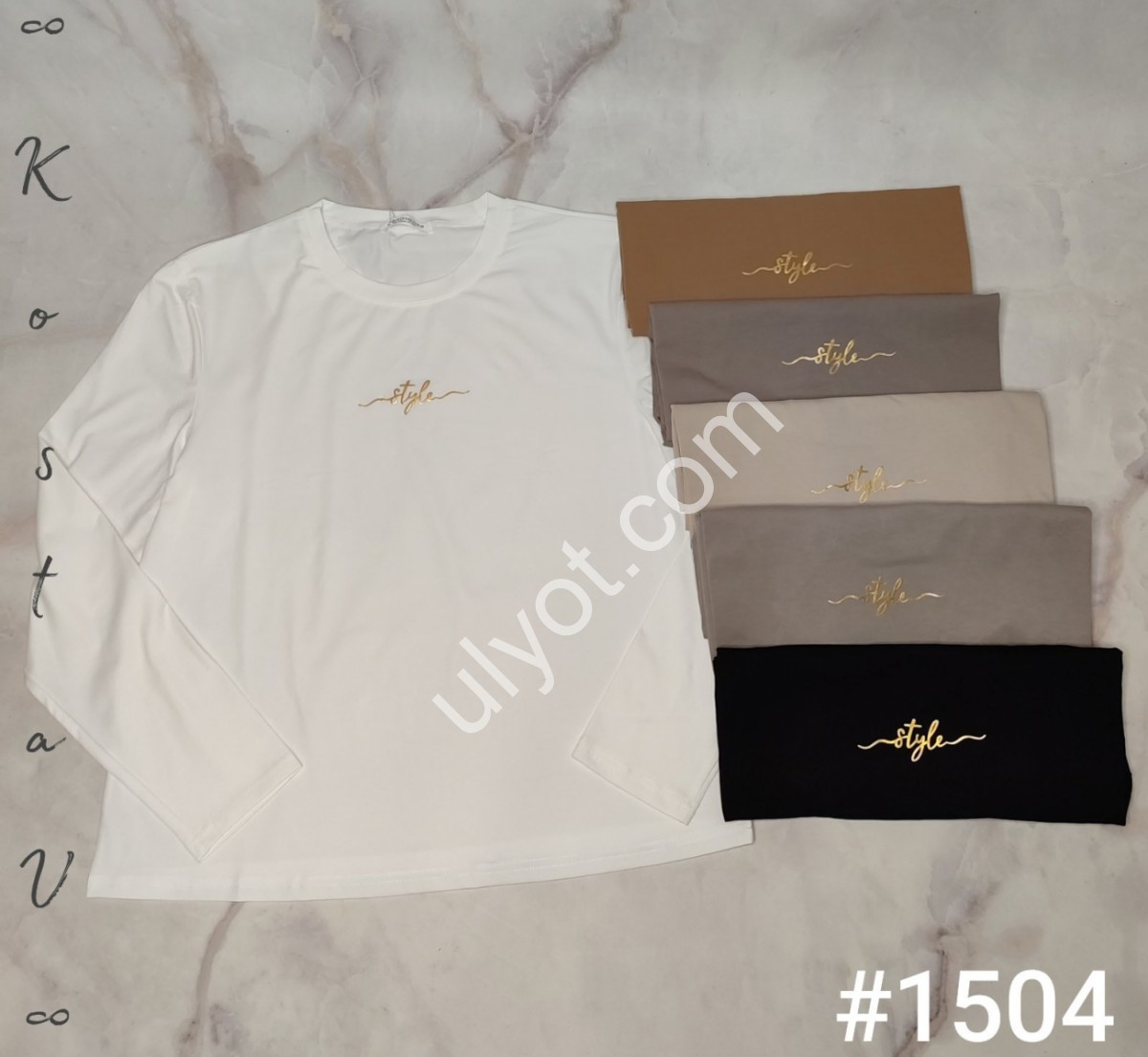 ЛОНГСЛІВ (ONE SIZE 50-54) МІКС 1504