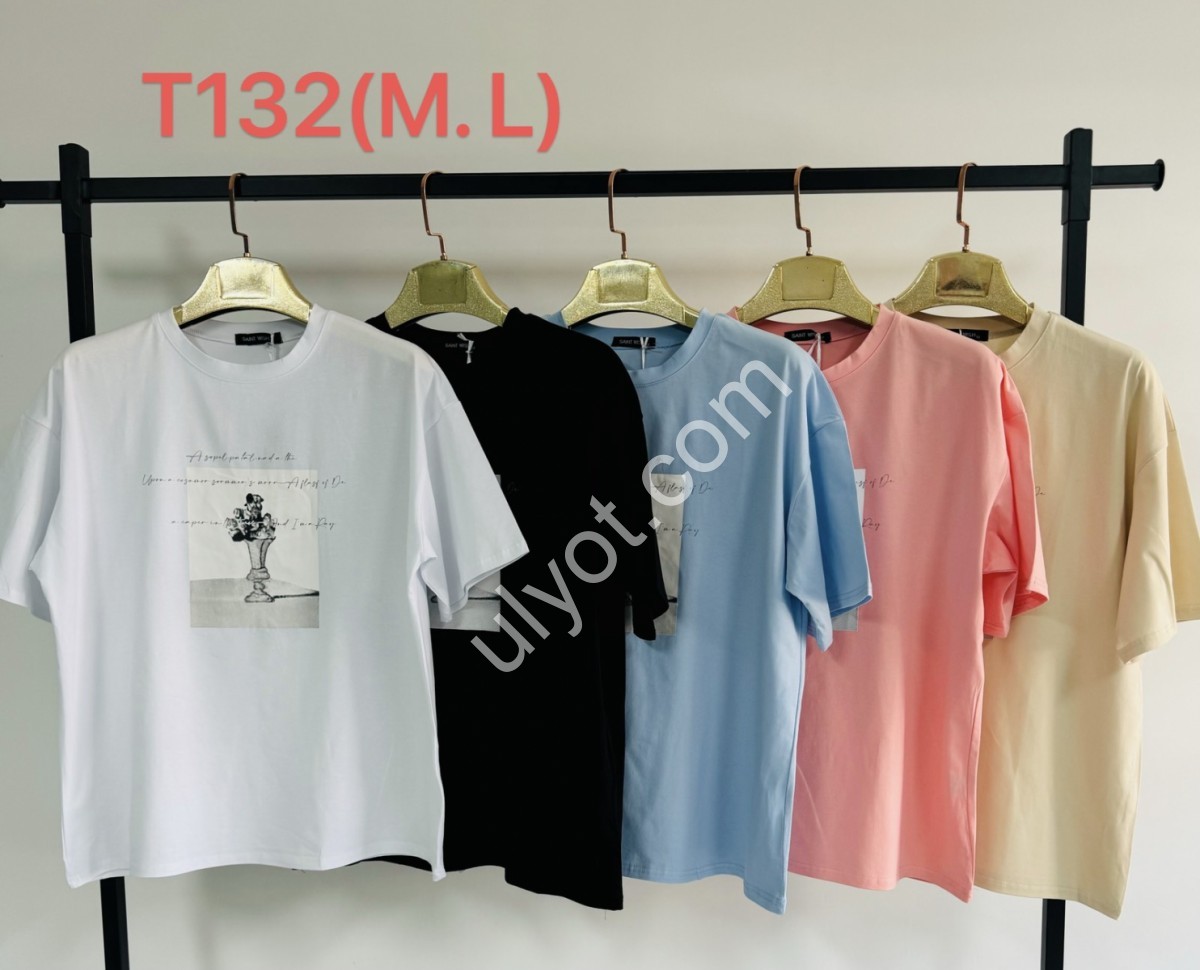 ФУТБОЛКА (M-L) МИКС T132