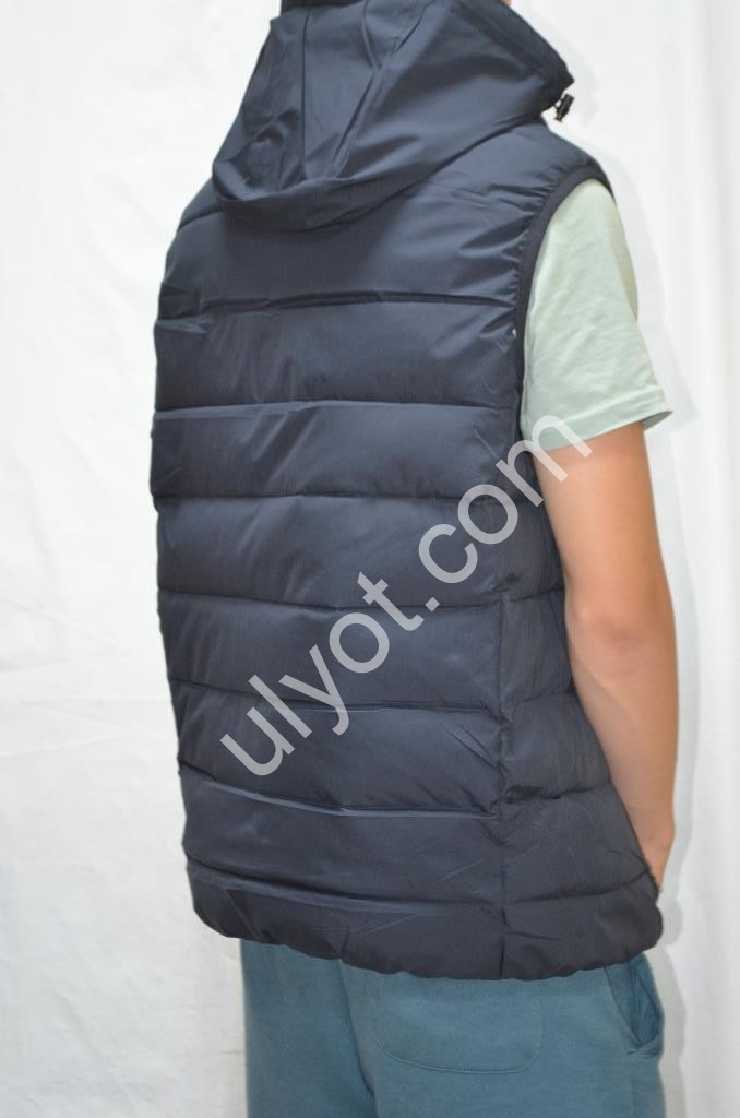 Фото 1 ЖИЛЕТКА N02 (48-56) Т.СИНИЙ 602