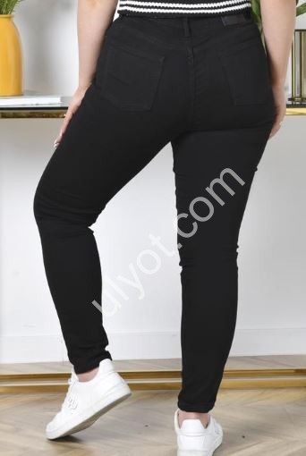 ДЖИНСЫ KT.MOSS (30-36) ЧЕРНЫЙ 1163