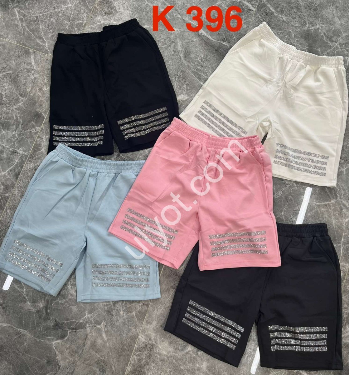 ШОРТЫ (XL-4XL) МОЛОЧНЫЙ K396