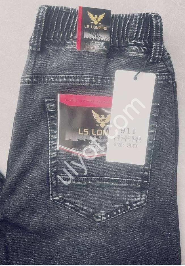 ДЖИНСЫ LS JEANS (29-38) ГРАФИТ 911