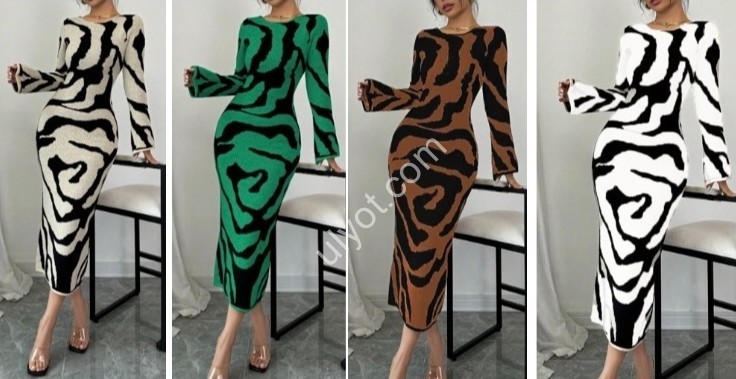 СУКНЯ (ONE SIZE 48-50) БІЛИЙ+ЧОРНИЙ 111972