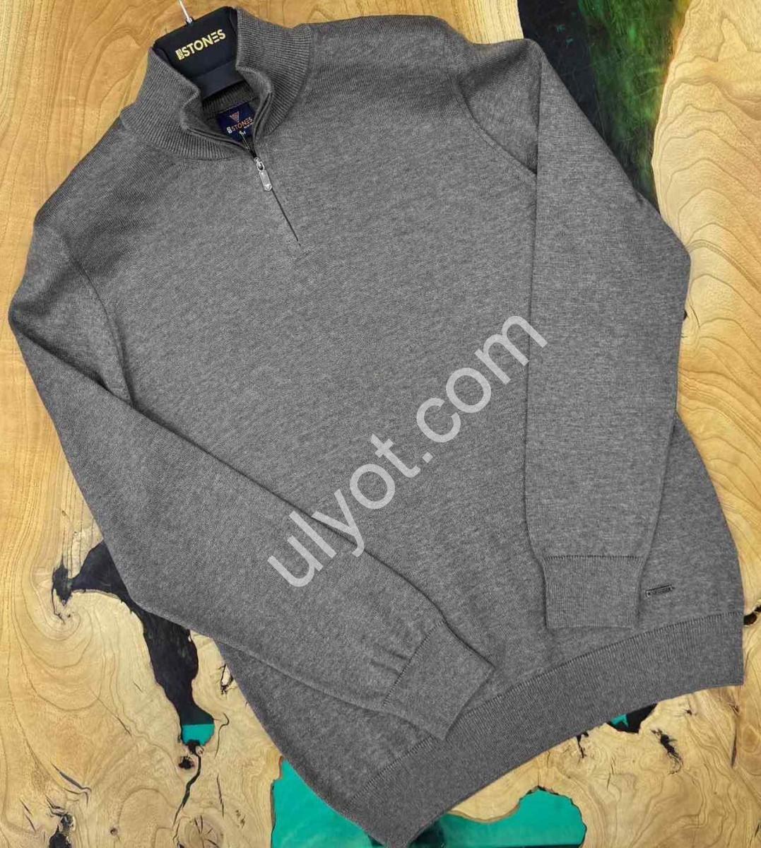КОФТА VİP STONES (M-2XL) БОРДОВЫЙ 4950