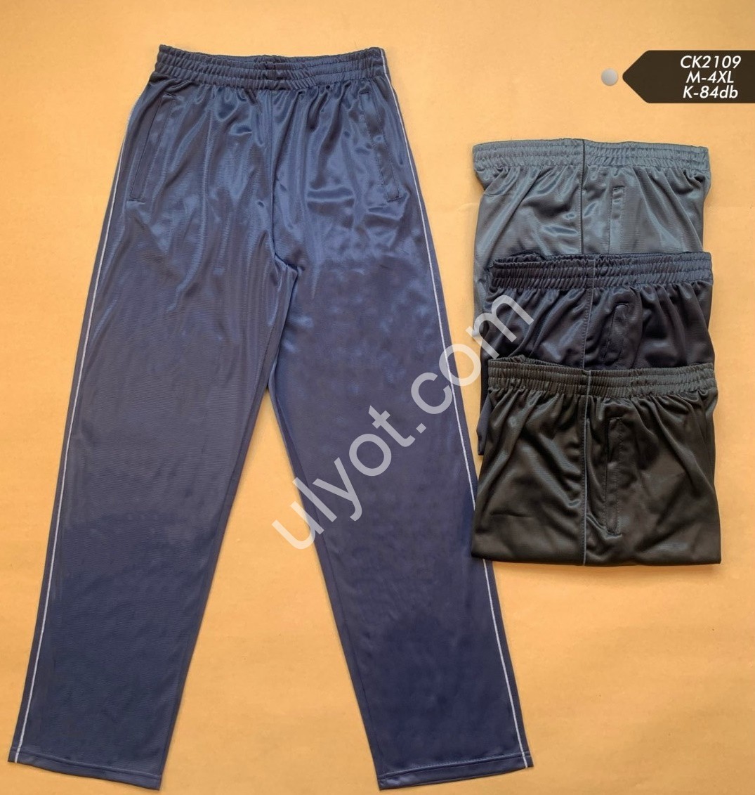 СПОРТ.ШТАНЫ (M-4XL) ПРЯМЫЕ МИКС 2109