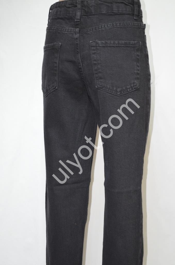 ДЖИНСЫ TOP SHOP (25-32) ЧЕРНЫЙ 7374