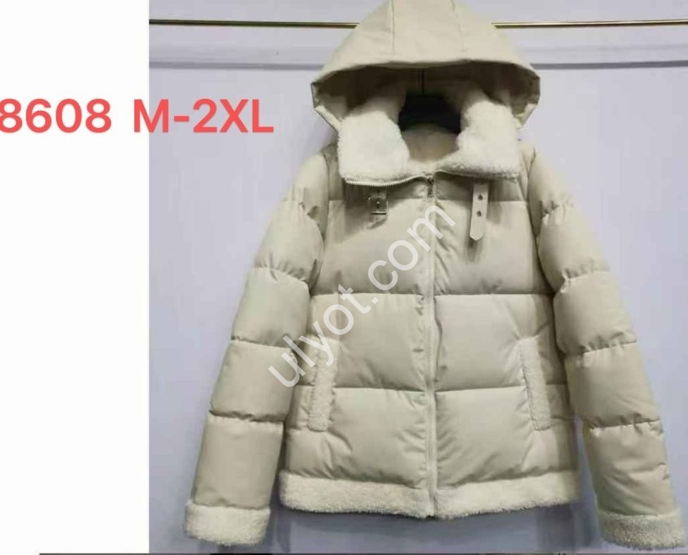 КУРТКА (M-2XL) МОЛОКО 8608
