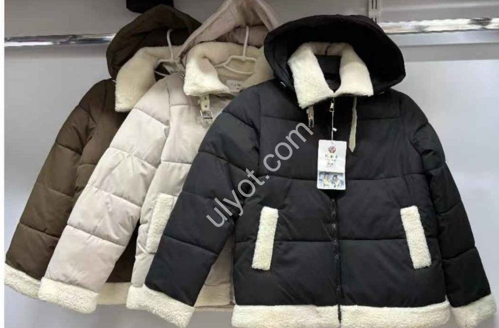 Фото 1 КУРТКА (M-2XL) МОЛОКО 8608