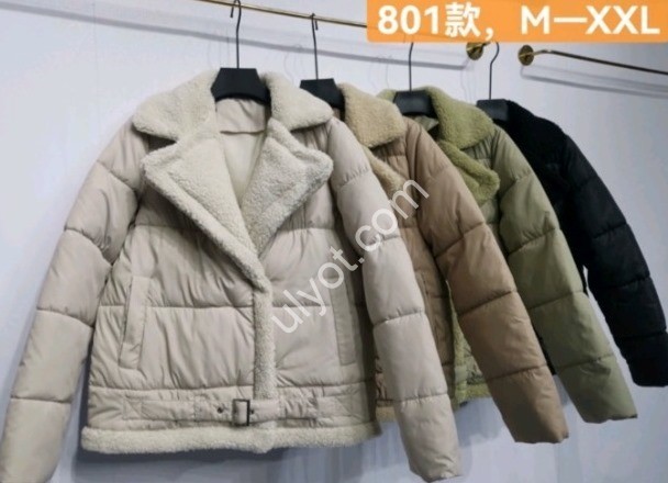КУРТКА (M-2XL) МОЛОКО 801