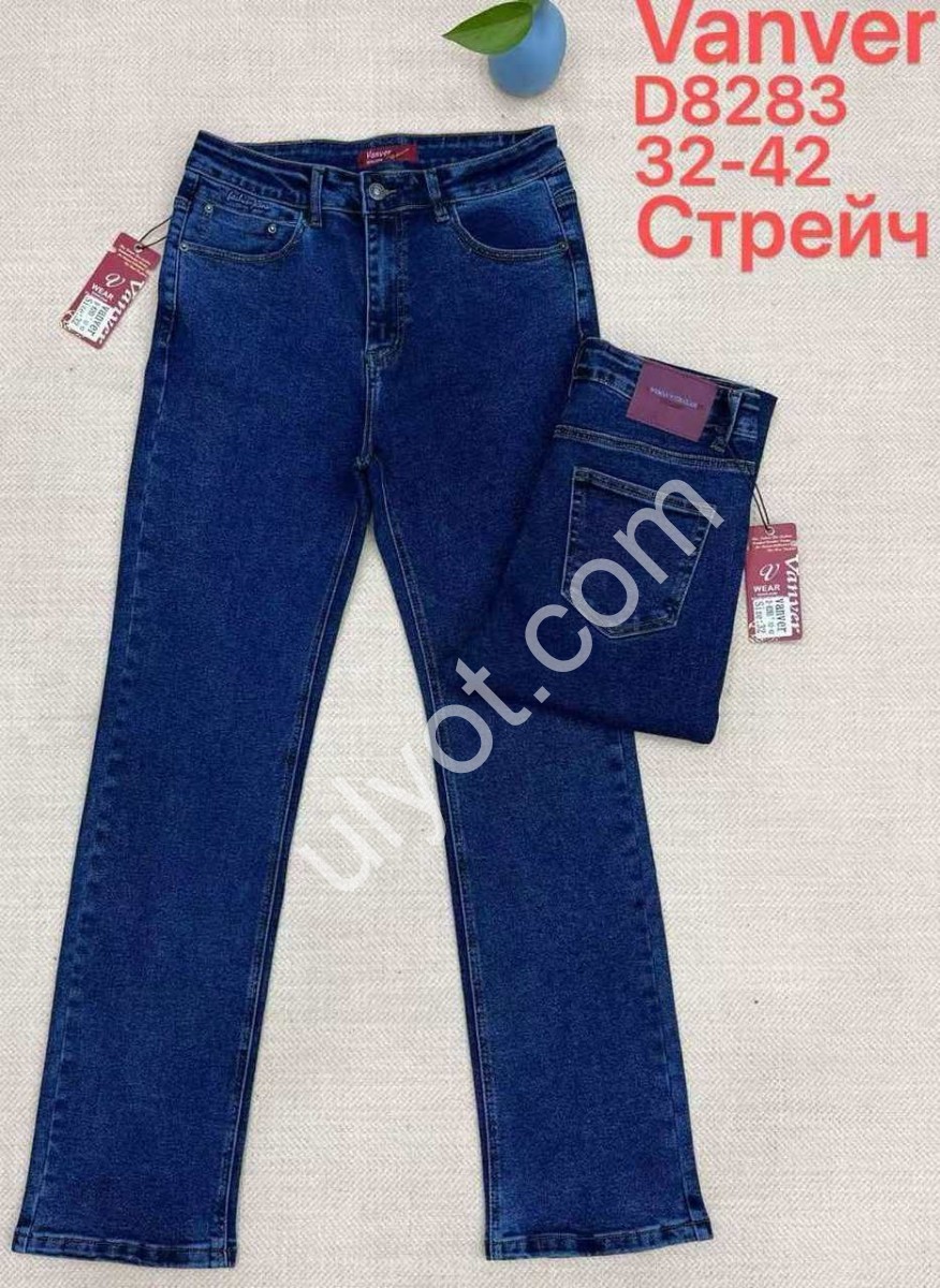 ДЖИНСИ VANVER (32-42) Т.СИНІЙ 8283