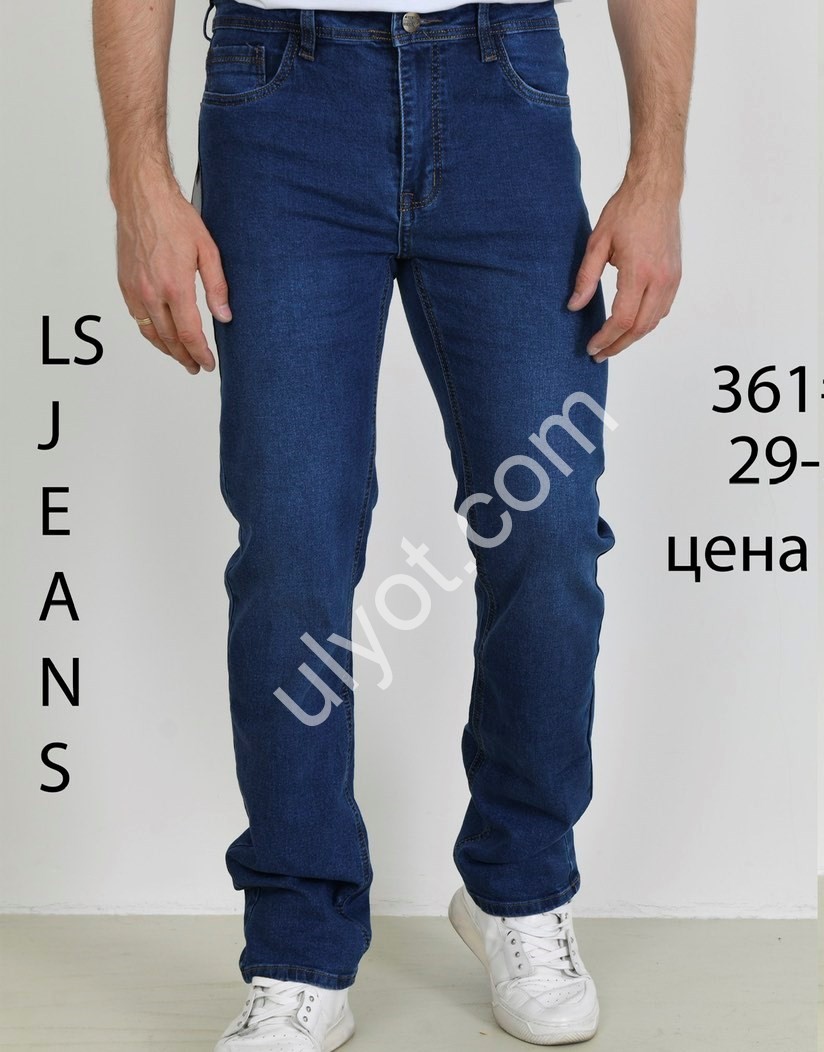 ДЖИНСЫ LS JEANS (29-38) Т.СИНИЙ 361