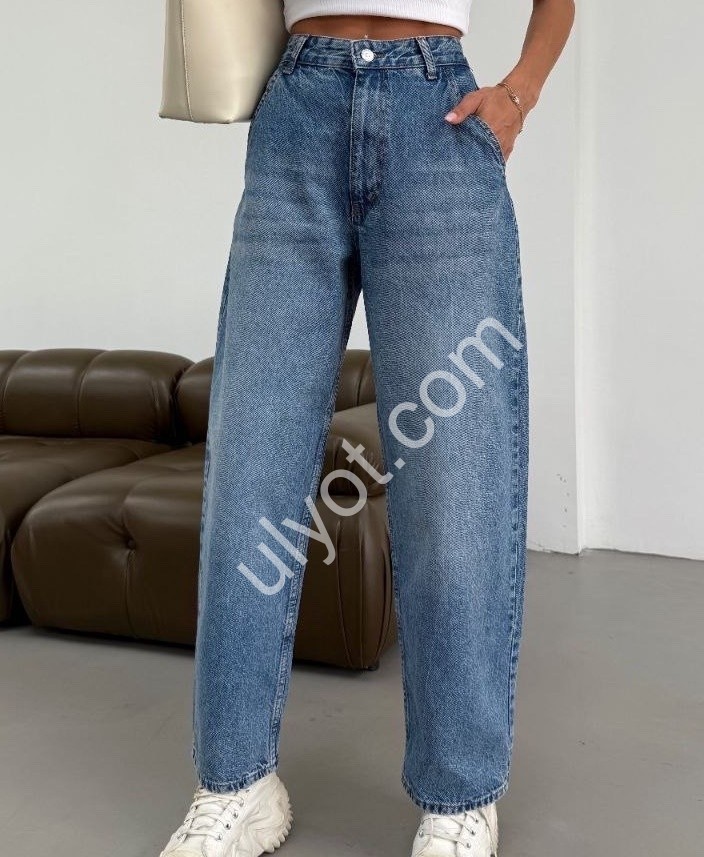ДЖИНСИ TOP SHOP (25-32) Т.СИНІЙ 1429