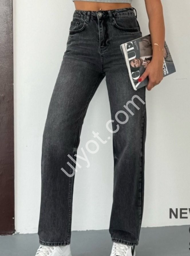 ДЖИНСИ ZEO BASIC (34-42) ГРАФІТ 5007