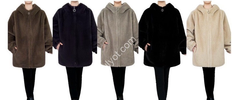 ПОЛУШУБКА (M/L-XL/2XL) МІКС AF01-1