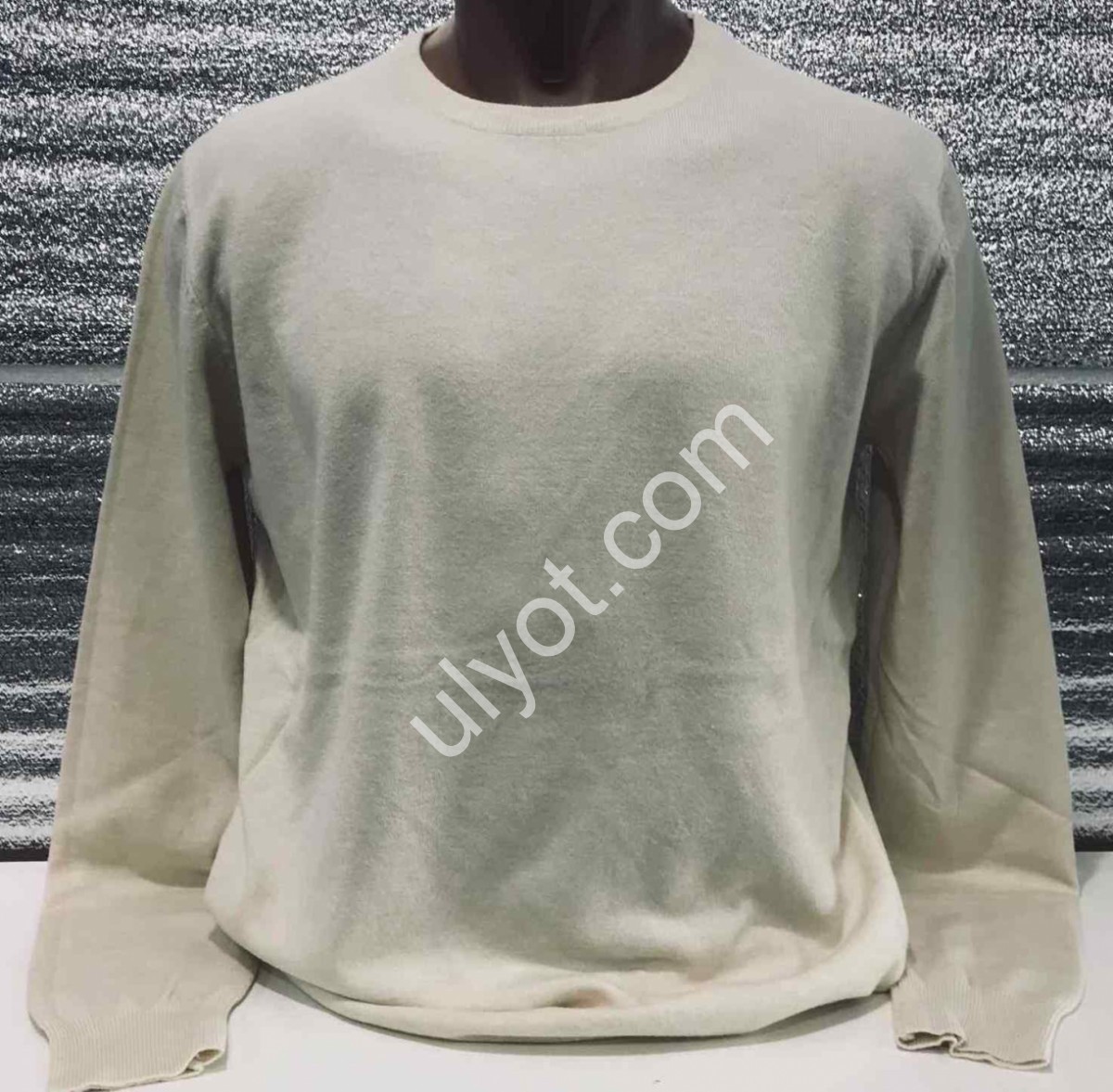 СВИТЕР (M-2XL) МОЛОКО 101