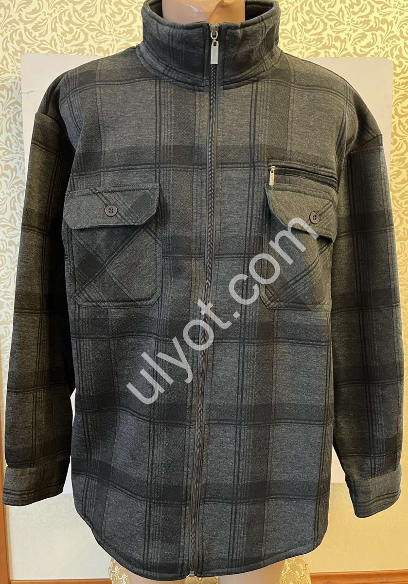 СОРОЧКА (M-3XL) ФЛІС МІКС C555