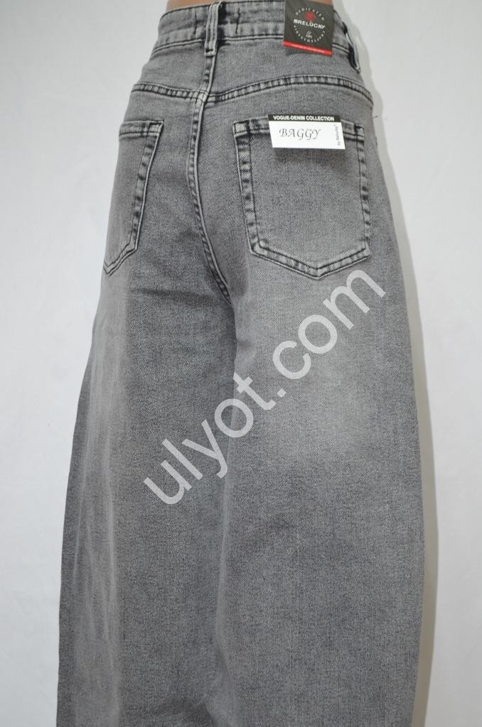 ДЖИНСЫ RELUCKY (30-36) ГРАФИТ B0249-1