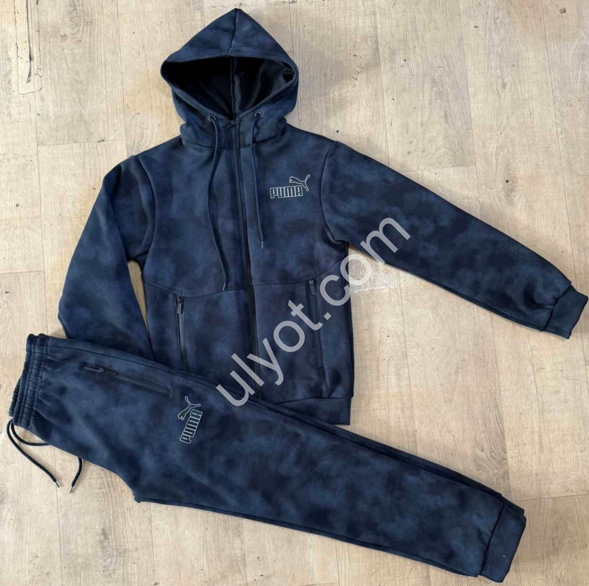 СПОРТ.КОСТЮМ P15 (40-48) МАНЖЕТ ГРАФИТ 