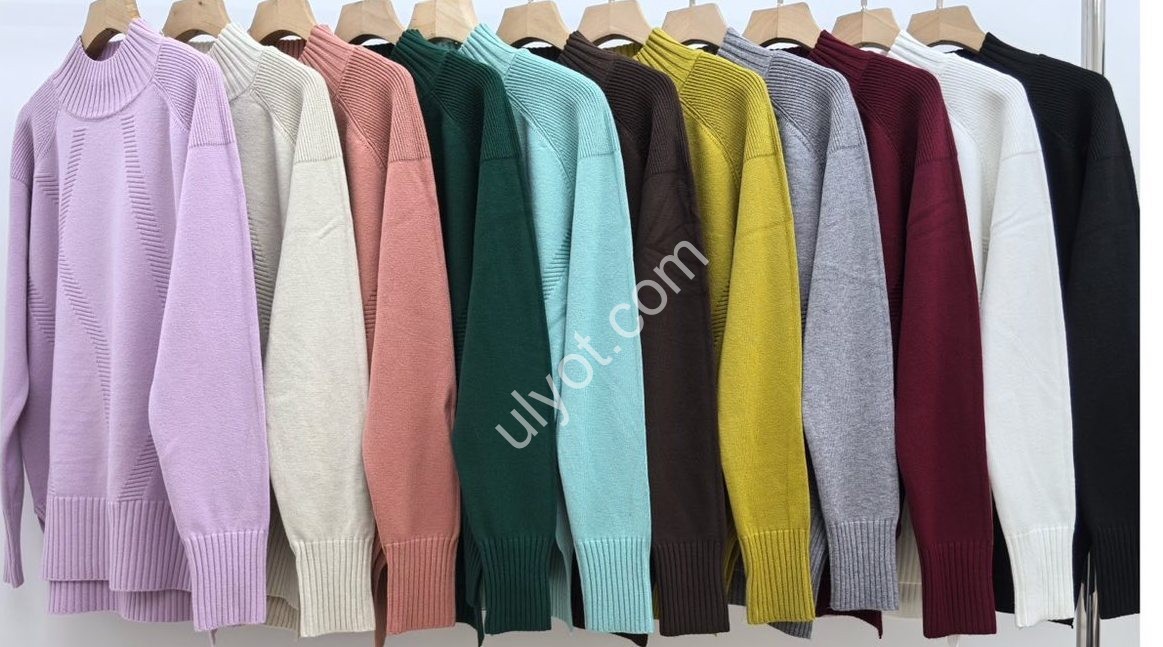 СВИТЕР (ONE SIZE 46-52) МИКС 2521