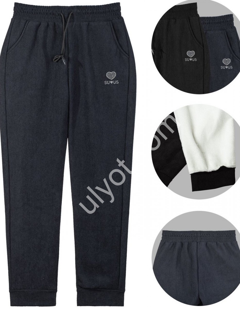 ШТАНЫ (6XL-8XL) ФЛИС МАНЖЕТ МИКС 982