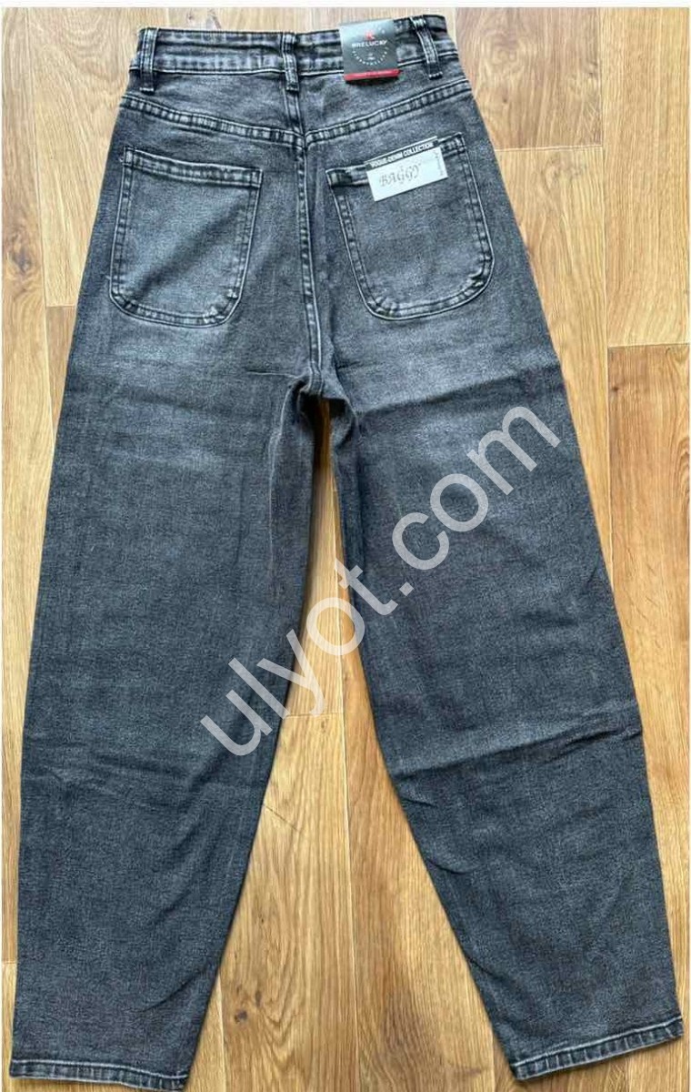 ДЖИНСЫ RELUCKY (25-27) ГРАФИТ B252-1