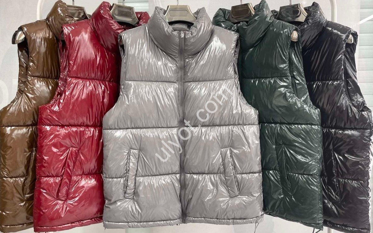 ЖИЛЕТКА (M-2XL) СЕРЫЙ 2561